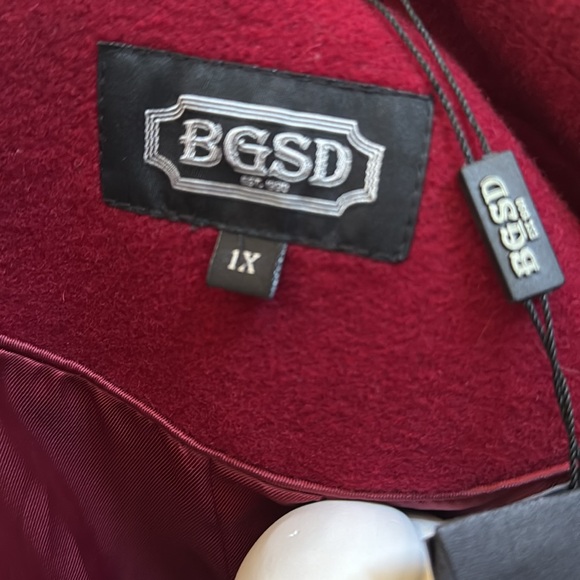 BGSD Women Heather Wool Blend Walking Coat - Picture 13 of 13